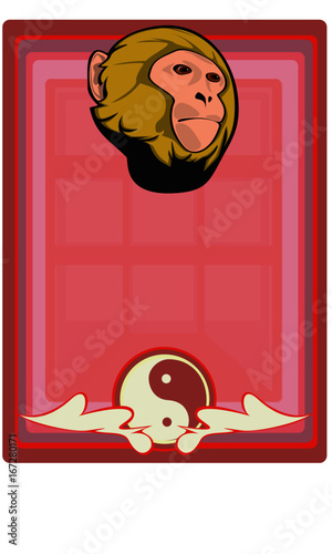 Chinese Zodiac Cards: Monkey