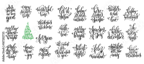 happy new year celebration holidays hand lettering quotes