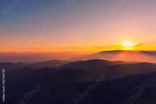 Sunset in the mountains © Igor Dudchak