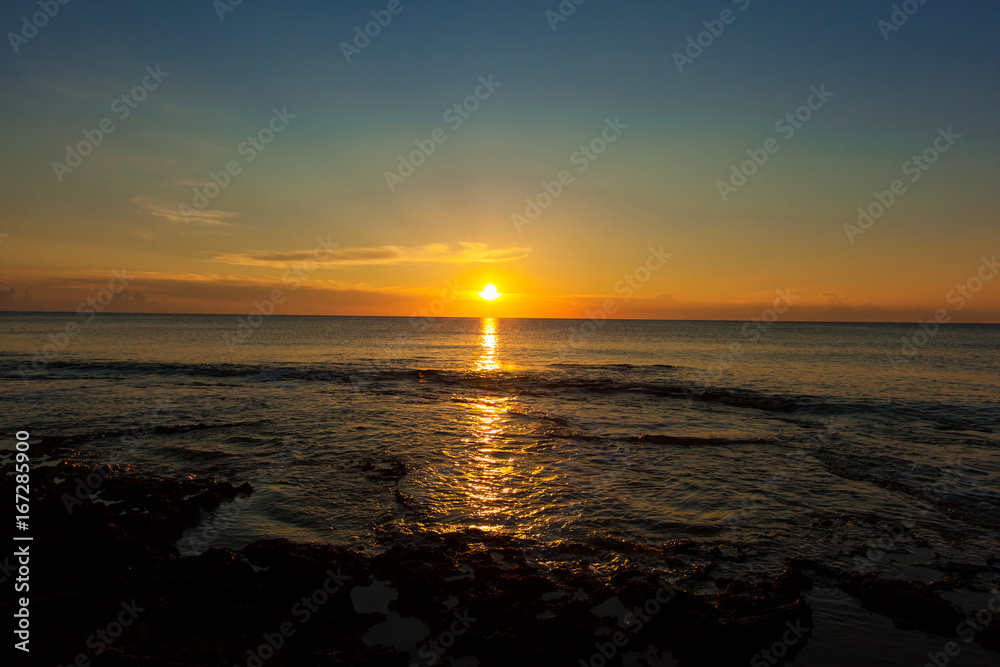 Sunrise at sea,nature background