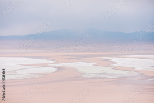 Uyuni salt flats view