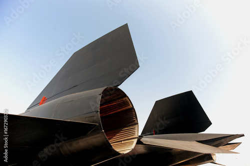 Blackbird jet fighter