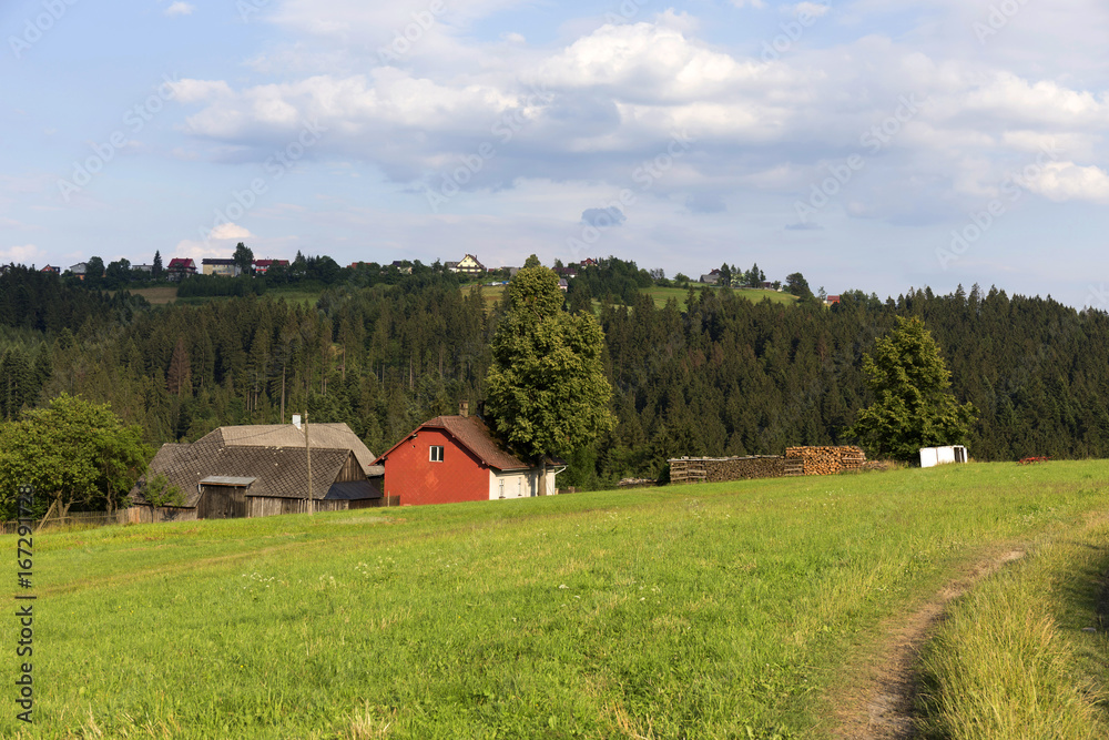 Clear Countryside from Beskydy, the beautiful Mountains in north east Bohemia, Czech Republic Clear Countryside from Beskydy, the beautiful Mountains in north east Bohemia, Czech Republic