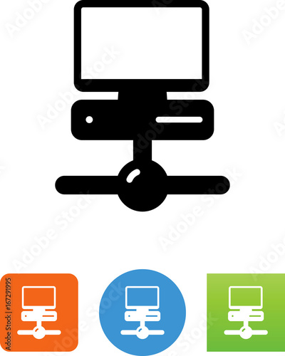 Network Connection Icon - Illustration