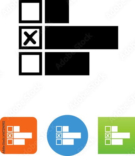 Poll Icon - Illustration