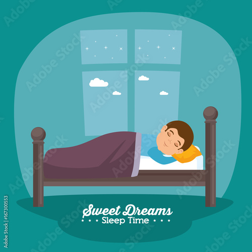 sweet dreams sleeping time icon