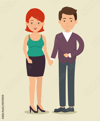 couple in love together forever icon