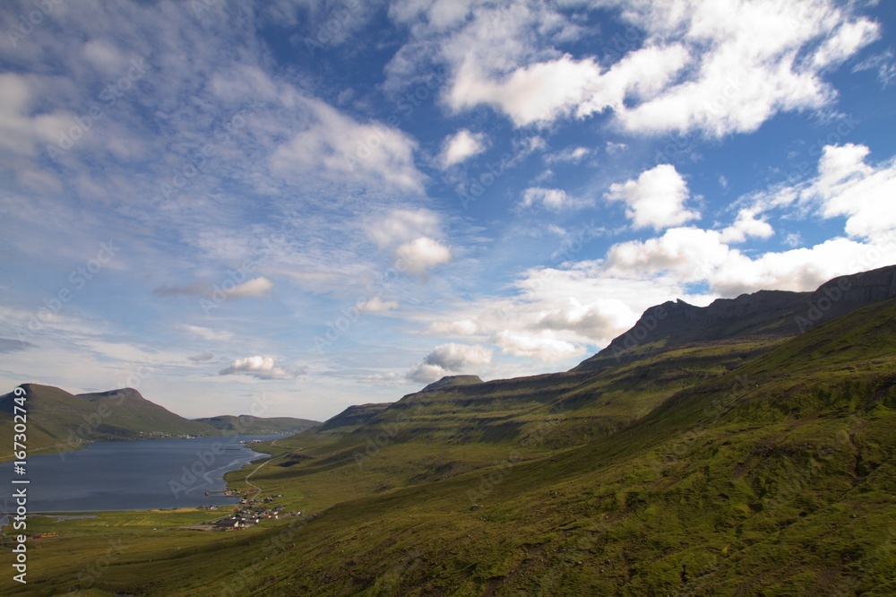 The nature of the Faroe Islands in the north Atlantic 