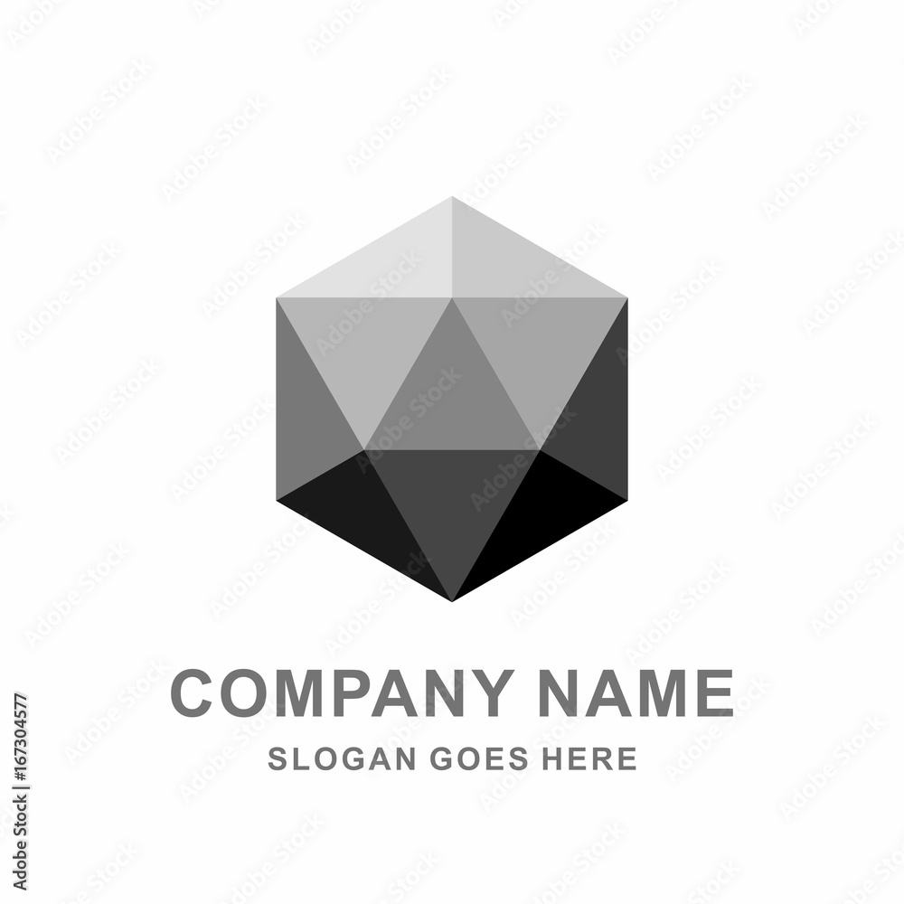 Geometric Hexagon Triangle Cube Space Box Architecture Interior Construction Business Company Stock Vector Logo Design Template Geometric Hexagon Triangle Cube Space Box Architecture Interior Construction Business Company Stock Vector Logo Design Template