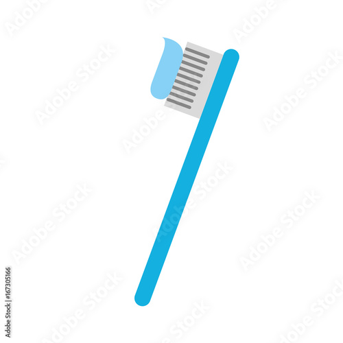 dental toothbrush isolated icon vector illustration design