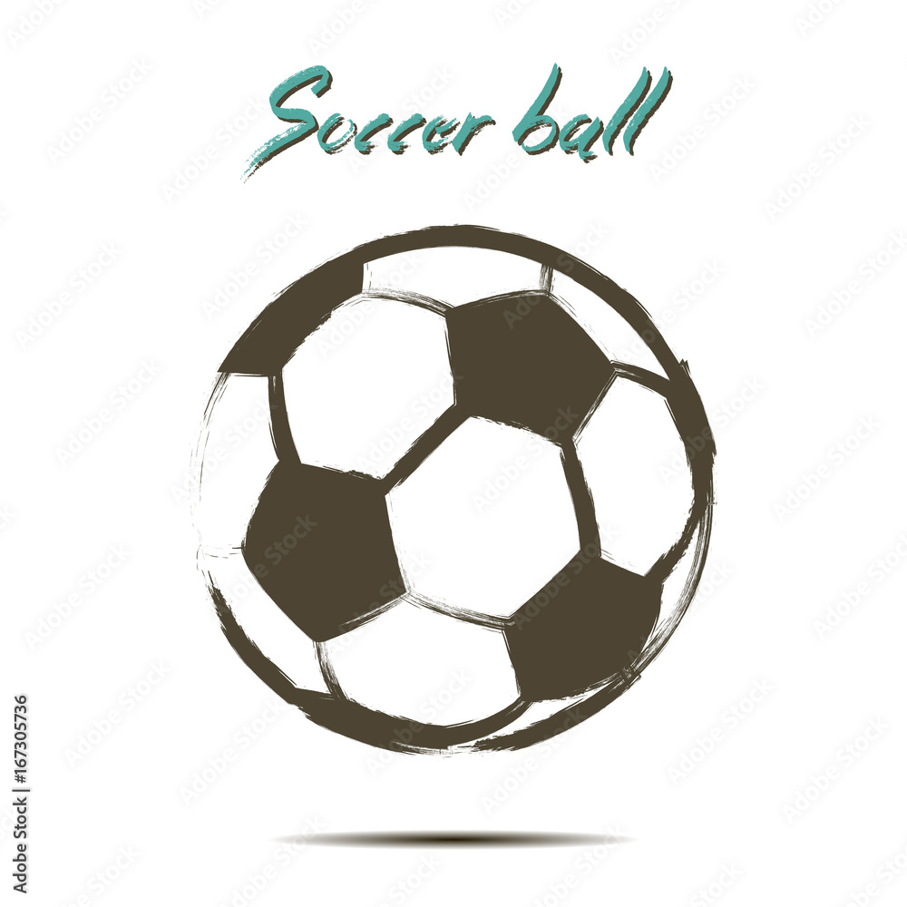 Obraz premium Soccer ball icon