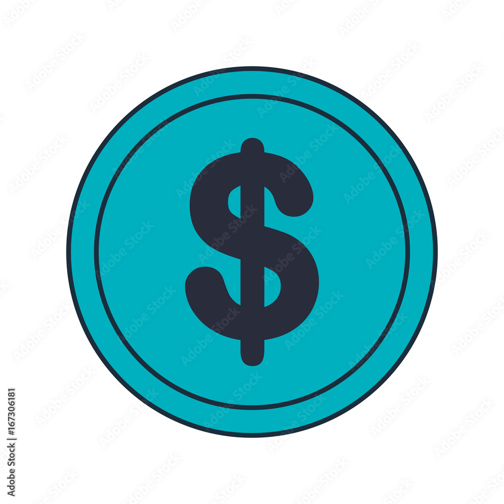 coin money isolated icon vector illustration design coin money isolated icon vector illustration design