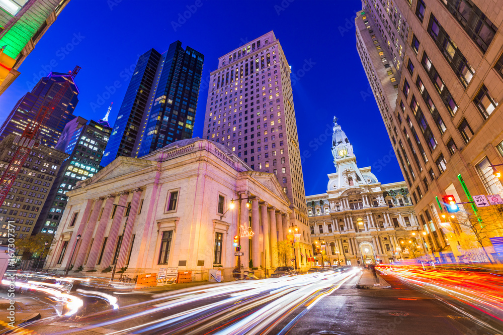 Fototapeta premium Philadelphia Pennsylvania Cityscape