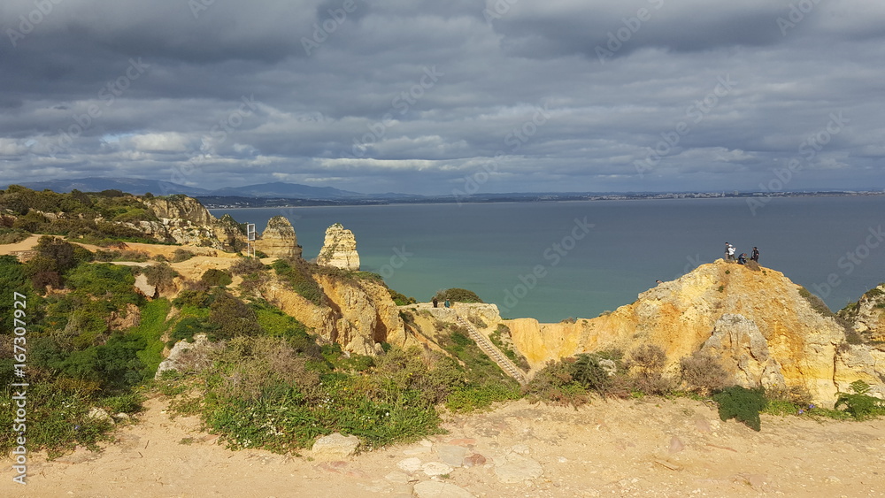 Landscapes of Lagos Algarve portugal 