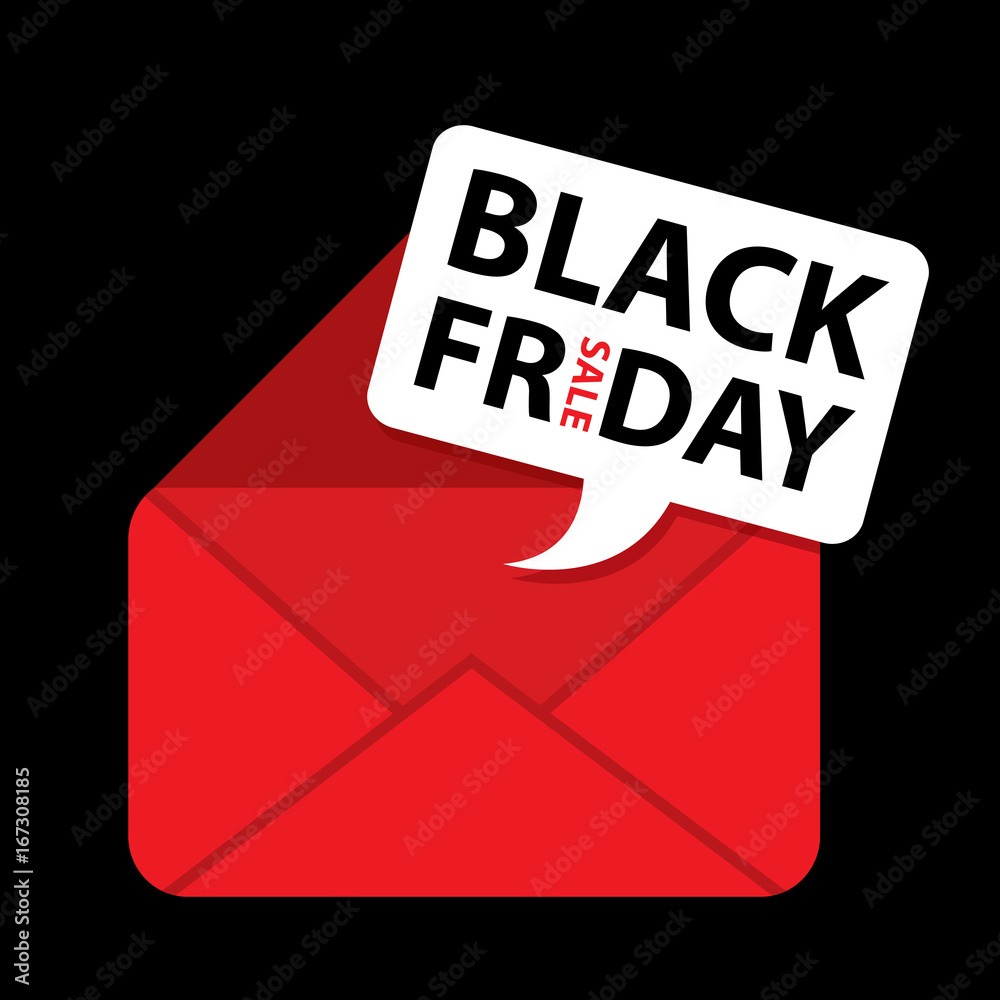 Obraz premium black friday sale icon