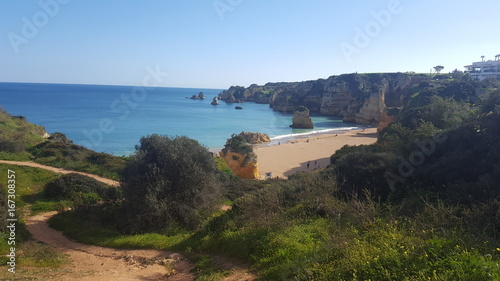 Landscapes of the Lagos , Algarve region Portugal