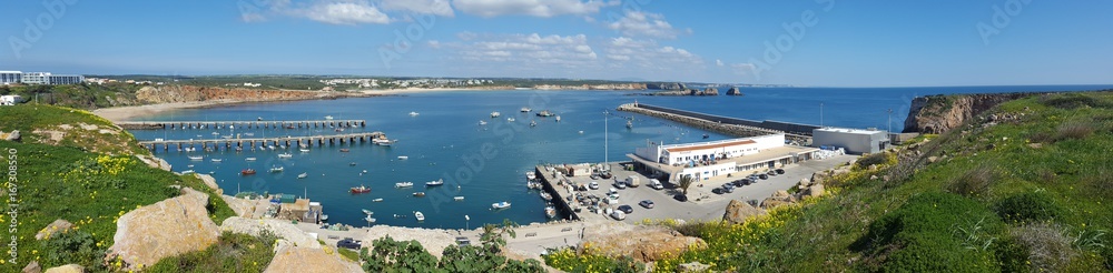 Panorama port of Sagres 