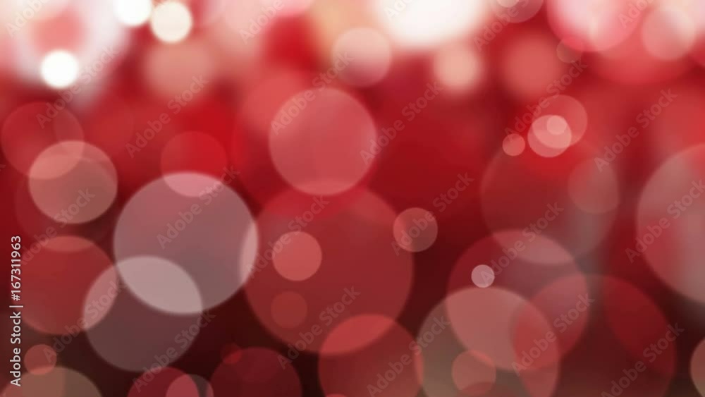 Abstract Christmas, holiday background - red defocused blur bokeh light background
