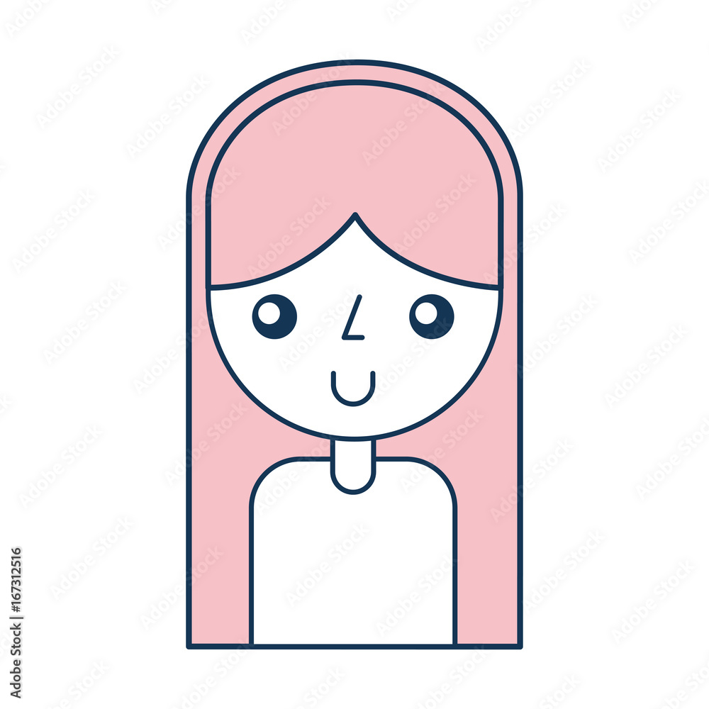 cute woman avatar character vector illustration design cute woman avatar character vector illustration design