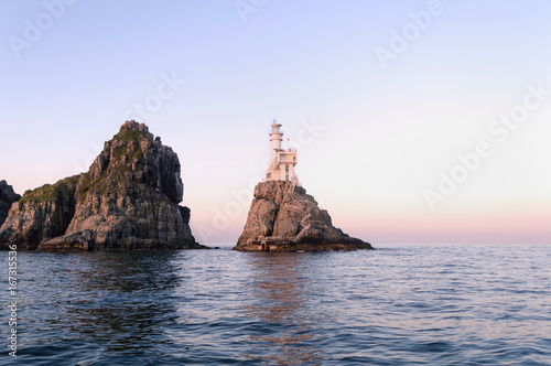 Deungdaedo (Lighthouse) Island in Busan
