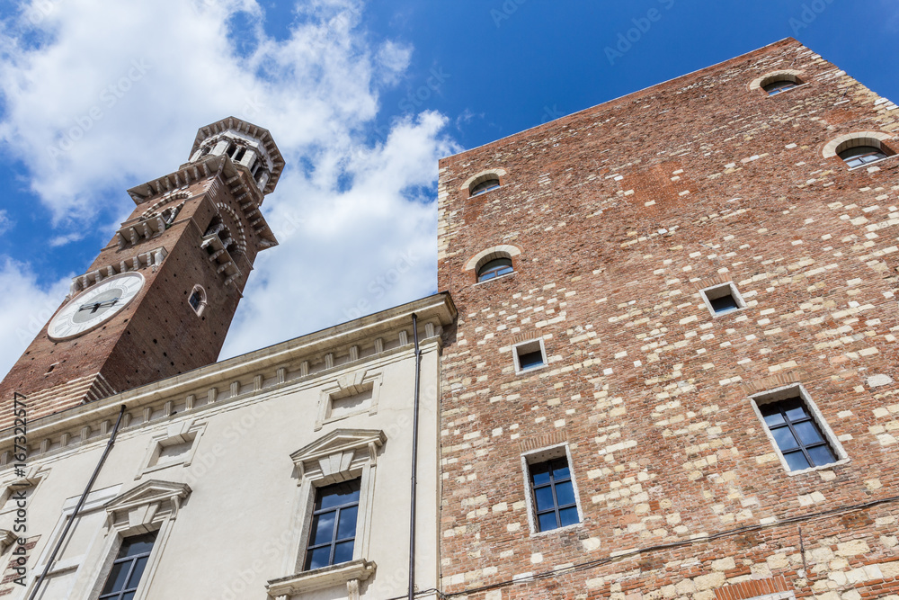 Tower in Verona (Torre Dei Lamberti)