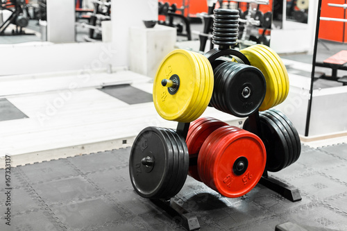 Dumbbells in the gym © fotofabrika