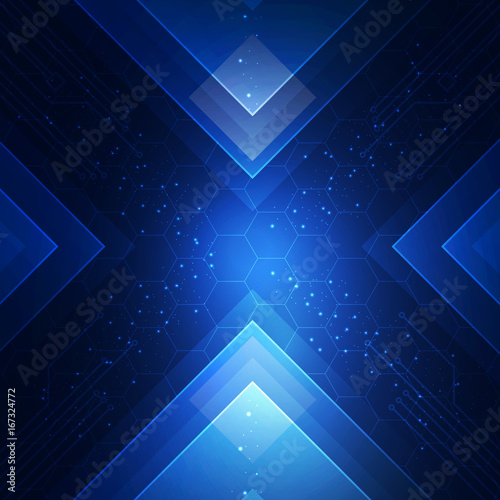 Abstract technological background