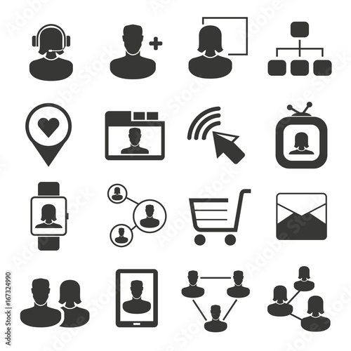 social media, social network icons