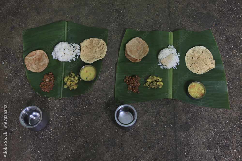 Maharashtrian food dish Stock Photo | Adobe Stock