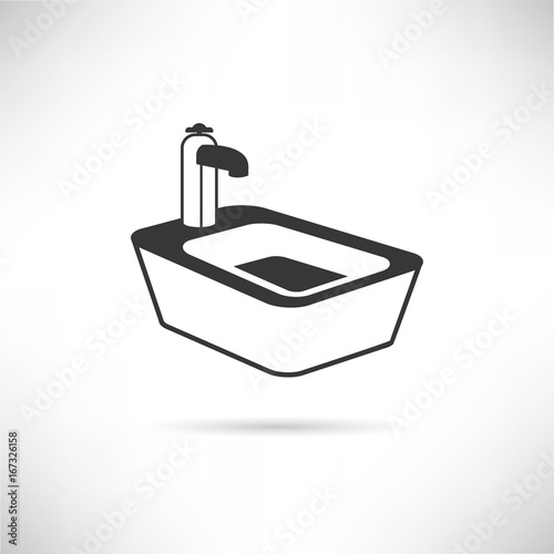 basin, sink icon