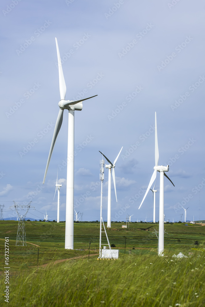 wind turbines