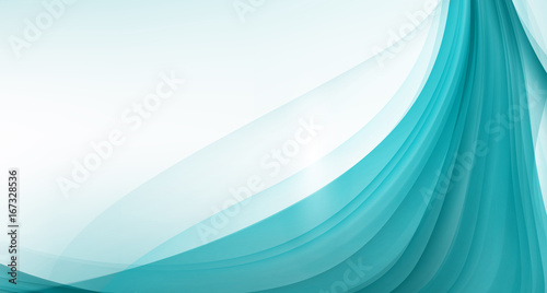 Background with blue waves