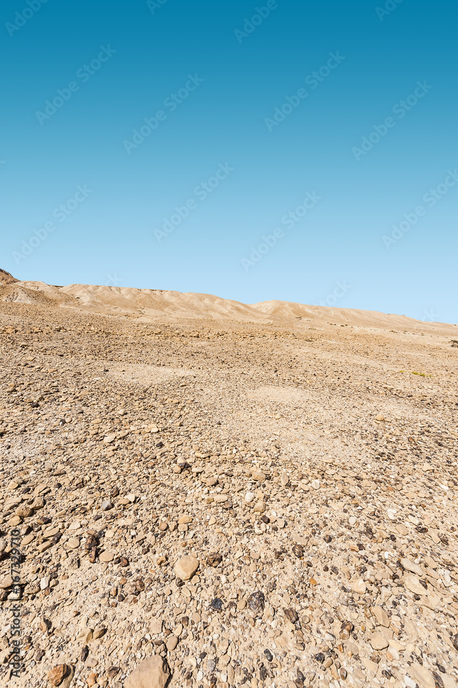 Stone desert in Israel Stone desert in Israel