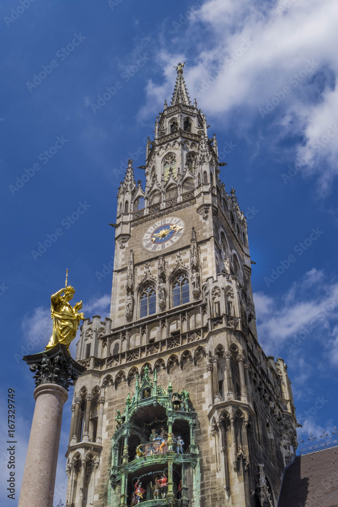 New Town Hall in Munich, Bavaria