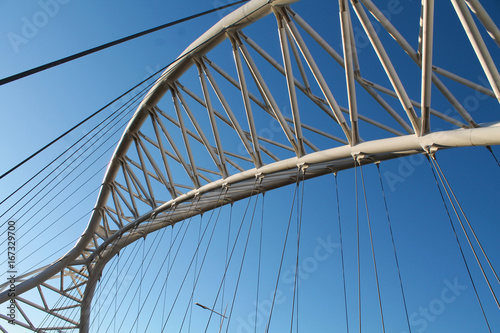 white architecture with blue sky