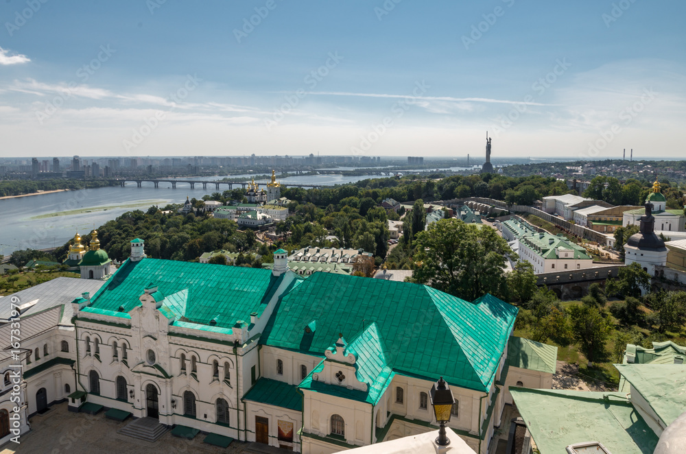 Kiev, Ukraine, panoramic city view