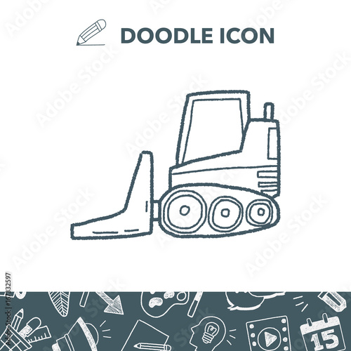 truck doodle