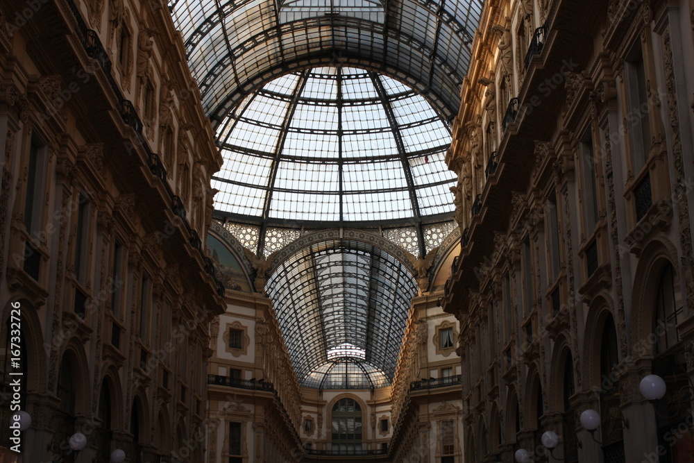 Art and Glasses decorated walls and roof of Gallery Vittorio Emanuele in Milano. Art and Glasses decorated walls and roof of Gallery Vittorio Emanuele in Milano.
