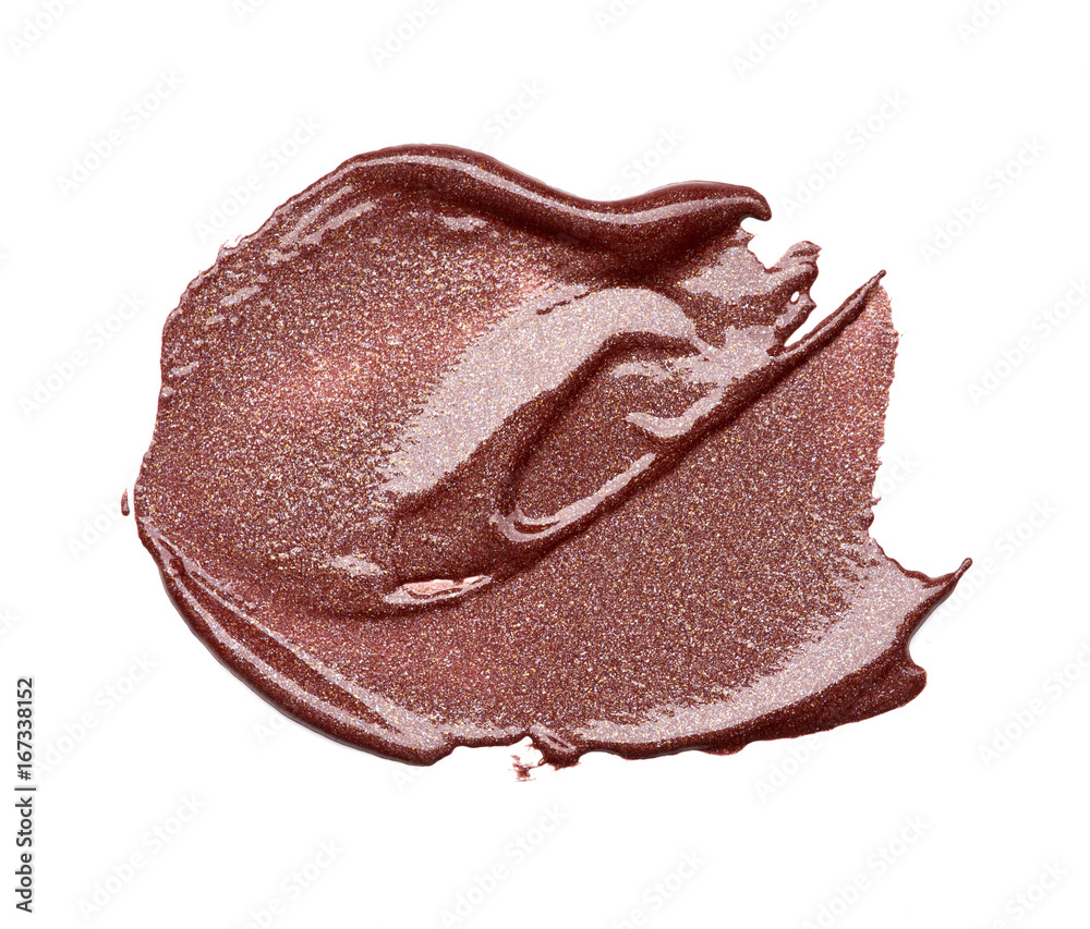 smear paint of cosmetic products smear paint of cosmetic products
