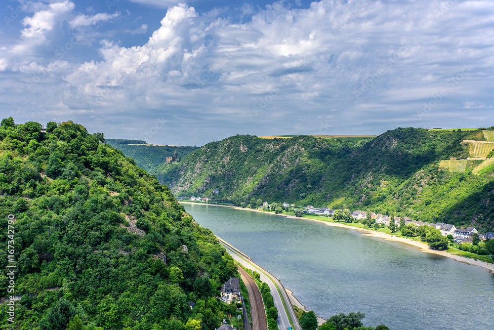 Fabelhafte Fluss Zum Rhein