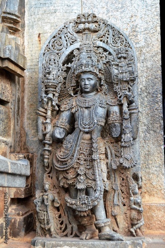 Hoysaleshwara temple in Halebidu
