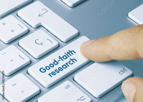 Good-faith research