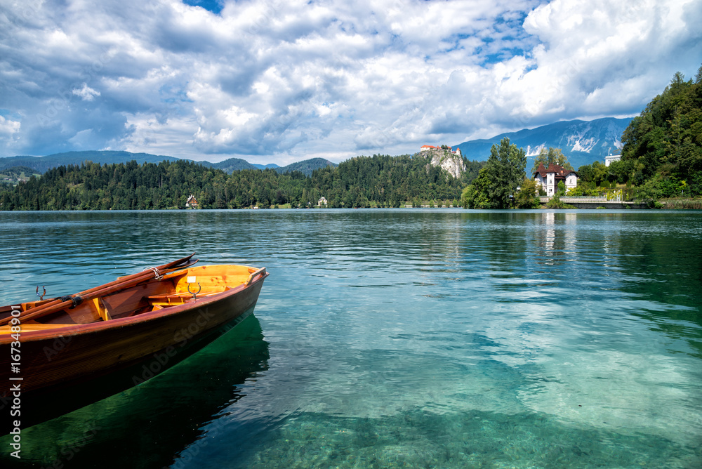 Fototapeta premium Lake Bled, Slovenia, Europe.