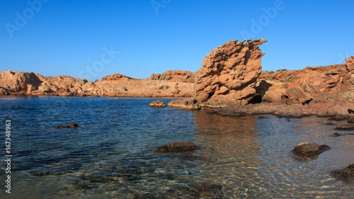 Cala Pregonda - isola di Minorca  Baleari 