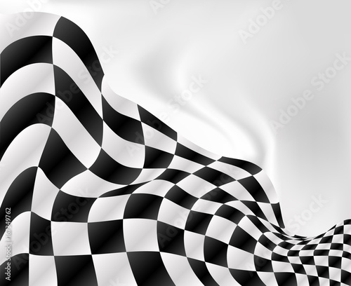 race flag wave, waveing checkered flag background layout