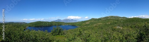 lake and mountain in Bodø