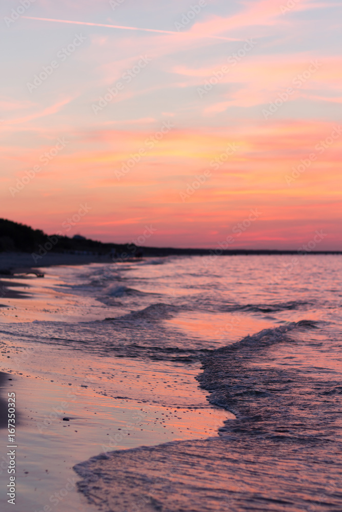 suset at a beach suset at a beach