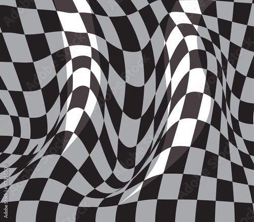 race flag wave, waveing checkered flag background layout