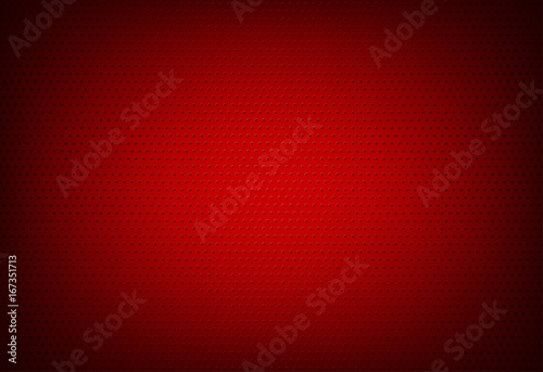 Red Perforated Metal Grid B...