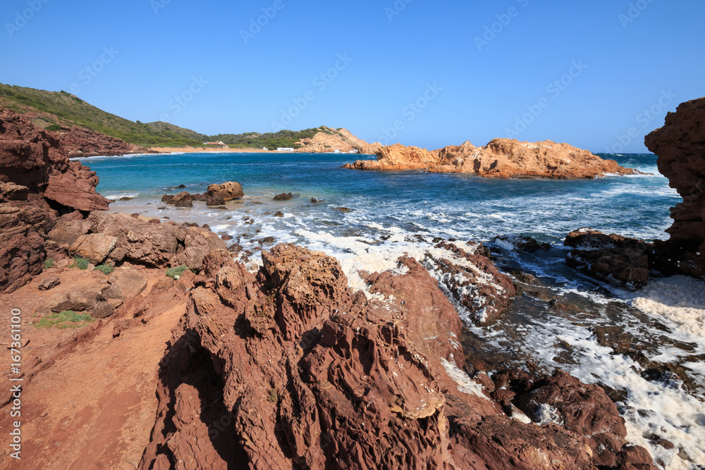 Cala Pregonda - isola di Minorca (Baleari) Cala Pregonda - isola di Minorca (Baleari)